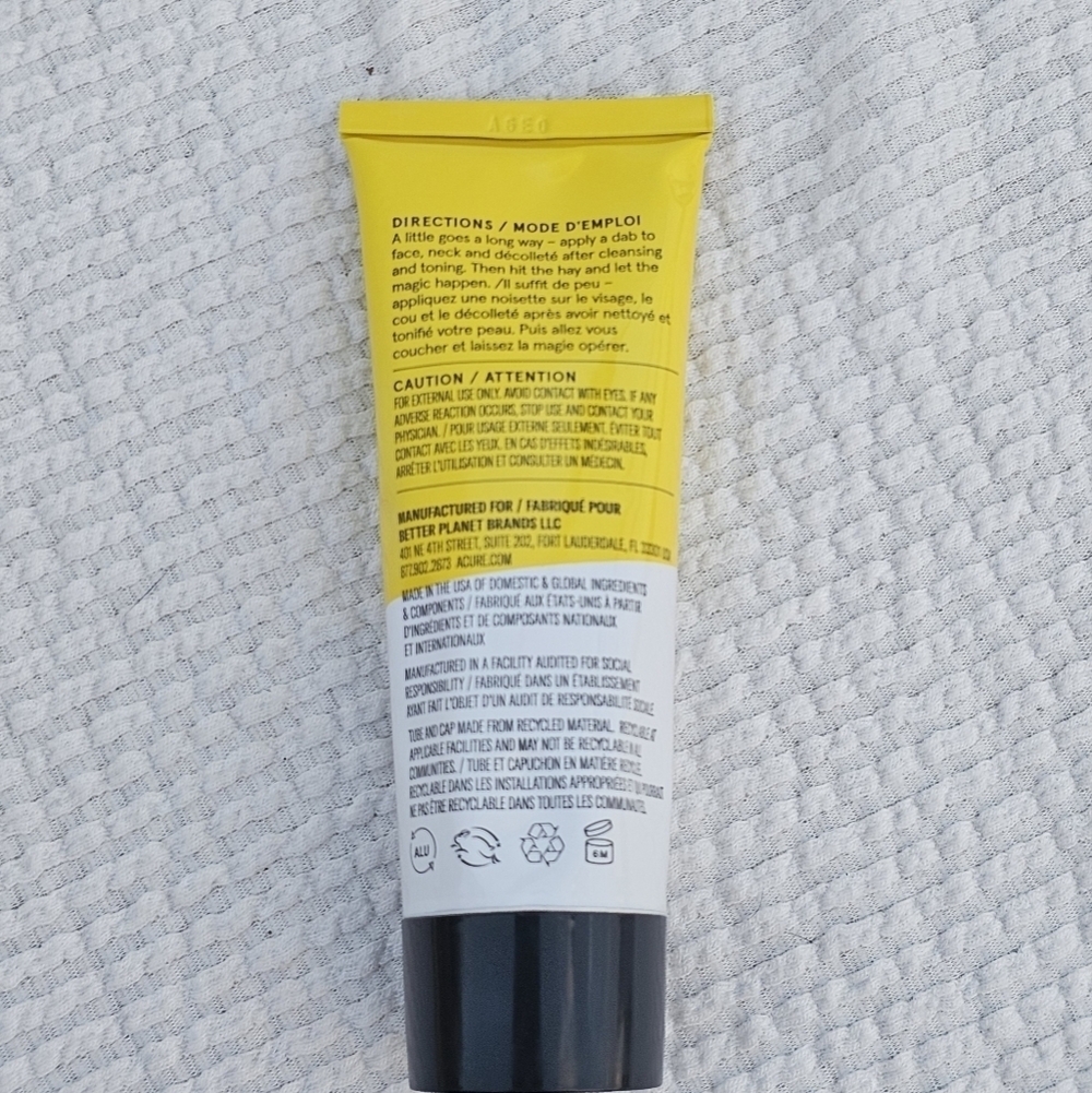 ACURE Brightening Day & Night Cream Duo Pack 1.70 Fl Oz. - Picture 7 of 7